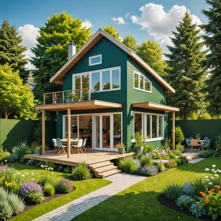 Откройте для себя искусство создания своими руками: от модульного дома до гирлянд из шаров