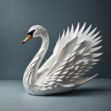 Как сделать лебедя из бумаги модульного большого: искусство создания изящного бумажного шедевра